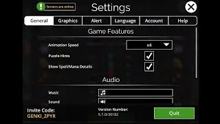 Gems of War First Steps: Game Options