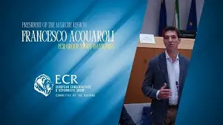 ECR Study days 2025 - Francesco Acquaroli, President of the Marche Region