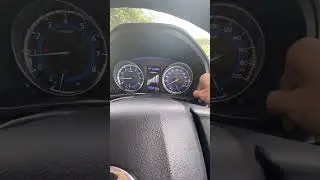 How to increase Instrument Cluster Brightness in Toyota Glanza?