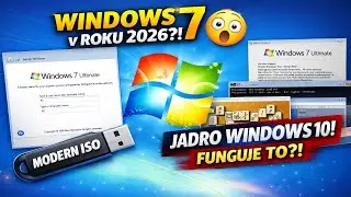 👉 Windows 7 v roku 2026?! 😲 In&scaron;tal&aacute;cia modern&eacute;ho ISO na jadre Windows 10