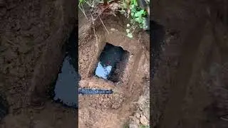What Does A Septic System From 1960 Look Like? Missing Back Baffle