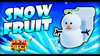 Snow Snow Fruit Showcase Haze Piece | Roblox