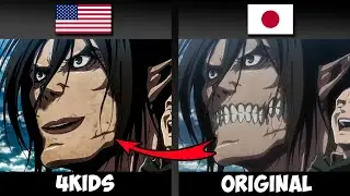 What If 4kids Censored Attack On Titan like One Piece