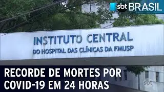 Brasil ultrapassa marca de 4 mil mortes por Covid-19 nas últimas 24 horas | SBT Brasil (06/04/21)