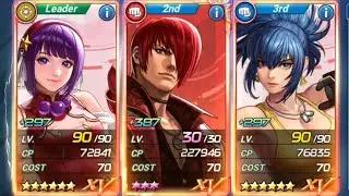 Athena Welcome EX Leona XV in The The Team - KOF ALLSTAR EX Fighters Volume 9
