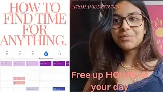How to manage your time effectively (HOW I used Google Calendar as an IB student)