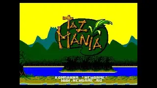 Taz-Mania (No Damage) Playthrough (Sega) / Прохождение (Без Повреждений)