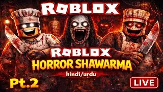 Playing Roblox | Shawarma Horror | Horror game | LIVE STREAM🔴