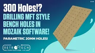 Easy MFT Style Bench Tops Using Mozaik Software!