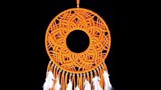 How to Make Macrame Wall Hanging - DIY Macrame Dream Catcher