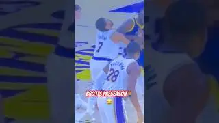 DRAYMOND GREEN HAS NO CHILL 😂😂😂😂😂 #warriors #funny #fight #nba #gaming #shorts #clappers