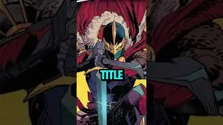 The Ebony Blade: Marvel's Strongest Weapon? #shorts