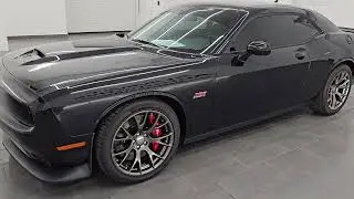 STOLEN! 2015 DODGE CHALLENGER SRT 392 AUTO PHANTOM BLACK TRICOAT PEARL 4K WALKAROUND 14510Z