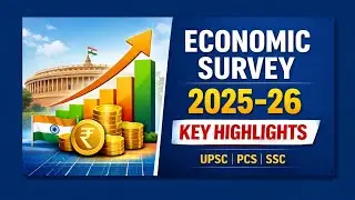 Economic Survey 2025&ndash;26 Explained part 1  | Key Highlights, Growth & Challenges | UPSC
