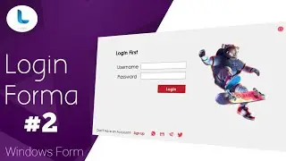 C# |  We Create a Login Form in the Visual Studio