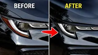 BEST MODS 2020 Corolla HEADLIGHTS Eyelids Taillights DRL Tint & Amber Delete
