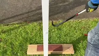 Removing Sign60 Real Estate Signpost