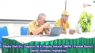 Peran Founder Ahad Mediatama Grup Berikan Diklat Literasi Jurnalis Siswa SMPN 2 Pandak Bantul
