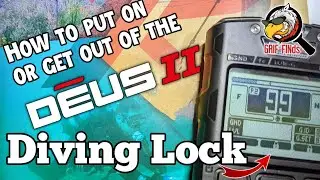 XP Deus II (2) - Stuck in the Diving mode lock by accident? here's how you get out.