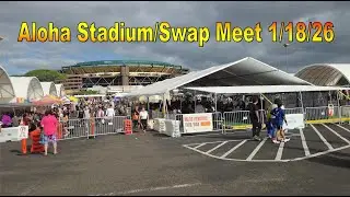 Aloha Stadium Swap Meet / Flea Market 1/18/26 in Aiea, Oahu, Hawaii