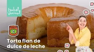 Tortaflan de dulce de leche