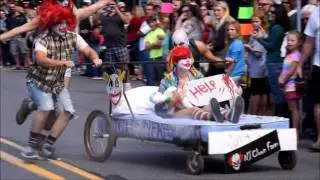 Milford Alive! bed races