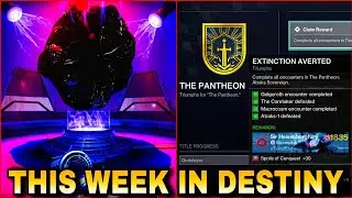 THIS WEEK IN DESTINY (30th APRIL 2024): Pantheon Challenge, SuperBlack Shader, Iron Banner & More!