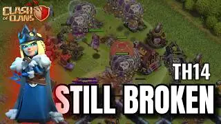 Queen Charge Lavaloon Destroys | Clash of Clans