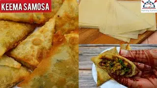 Sri Lankan Samosa | Keema Samosa |  Sri Lankan Short Eats | Samosa Sheets