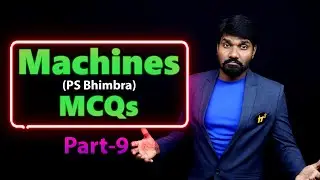 Electrical Machines Practice Session (MCQs from PS Bhimbra Part-9) | PiSquare Academy