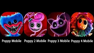 Poppy Playtime Chapter 1 2 3 4 - Mobile vs IPAD All Jumpscares,Poppy Playtime Chapter 5 Trailer.