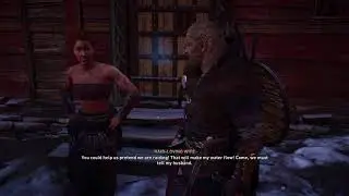 AC Valhalla PS4: Eivor helps Raid loving couple go to their happy place again! Lol.