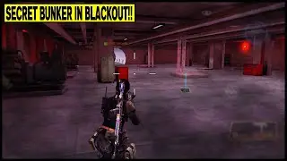 SECRET BUNKER IN BLACKOUT!!