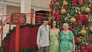 Decoração de Natal 2025 no Shopping Mestre Álvaro na Serra E.S.