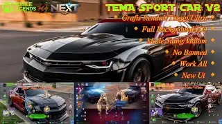ML ll SCRIPT BACKGROUND MOBILE LEGENDS NEW UI TERBARU 2022 TEMA SPORT CAR V2