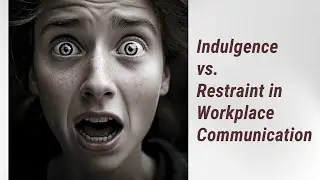 Navigating Indulgence and Restraint in Workplace Communication