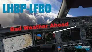 Quick Tutorial Flight - Budapest to Toulouse in the A350 | Some Tips