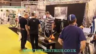 The Light Blue stand, Cycle Show 2015