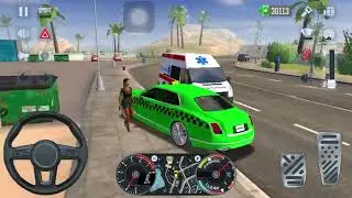 Taxi Simulator Game | Cheap car VS Luxury Car 😳 #cargames