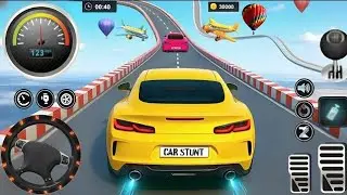 Mega Ramp  Monster Car Racing 3d - Car Stunt Racing  Android Gameplay  Part 28