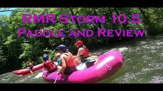 Обзор и весло для плавания на плоту RMR Storm Raft 10.5