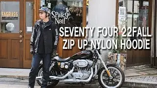 【商品紹介動画】SEVENTY FOUR 22FALL新作ZIP UP NYLON HOODIE！ナイロンジャケット！