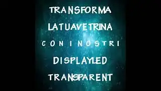 Vetrine LED Transparent