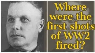 Where were the first shots of World War 2 fired?