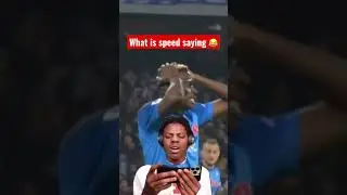 Speed sings Osimhen song 😂
