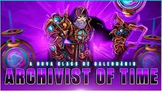 PEGUEI A ARCHIVIST OF TIME CLASS! NOVO CALENDÁRIO 2026 AQW