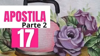 CHALEIRA COM ROSAS, JACK VIANA PINTURAS EM TECIDO.