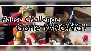PAUSE CHALLENGE GONE WRONG!!🤮🤮