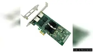 NEW 10/100/1000Mbps LAN Adapter PCI Express Network Card Controller Wired E1G42ET 82576 EB/GB Dual P