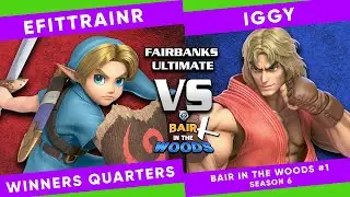 Bair in the Woods: EFitTrainr (Young Link, Joker) vs Iggy (Ken) - SSBU Winners Quarter-Finals